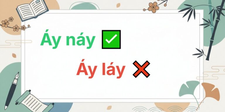 áy náy hay áy láy