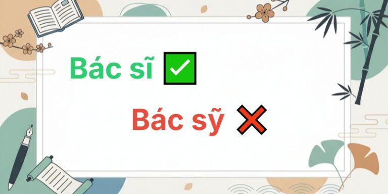 bác sĩ hay bác sỹ