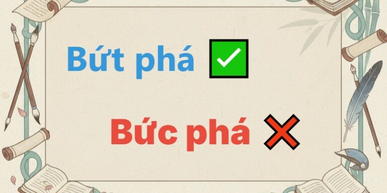 bứt phá hay bức phá
