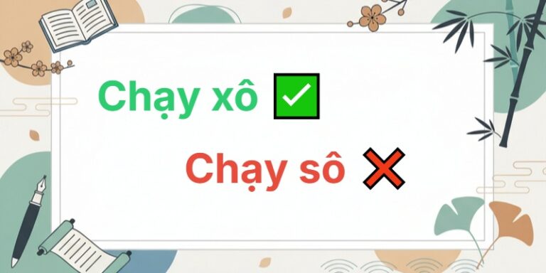 chạy sô hay chạy xô