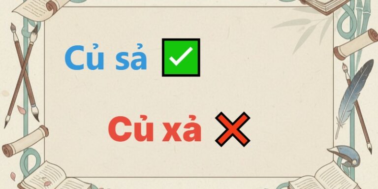 củ sả hay củ xả