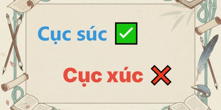 cục súc hay cục xúc