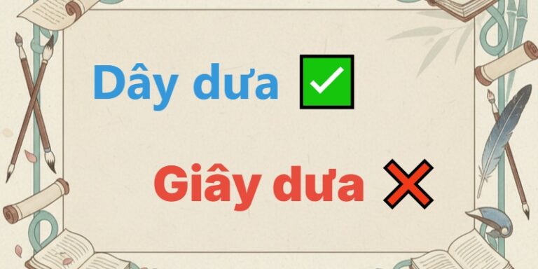 dây dưa hay giây dưa