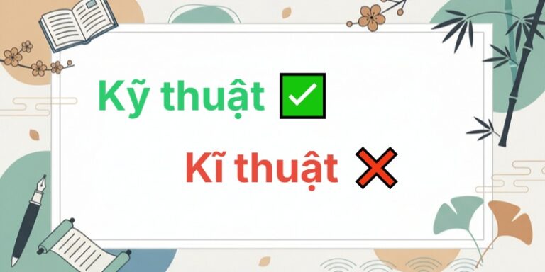 kĩ thuật hay kỹ thuật