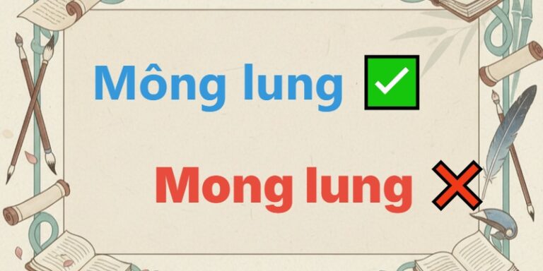 mong lung hay mông lung