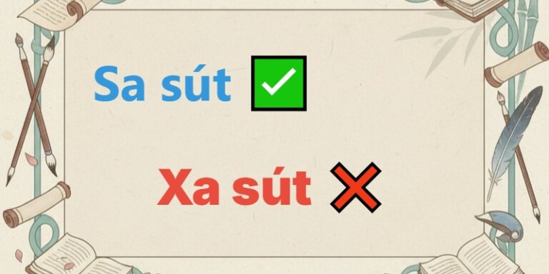 sa sút hay xa sút