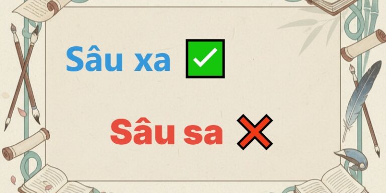 sâu sa hay sâu xa
