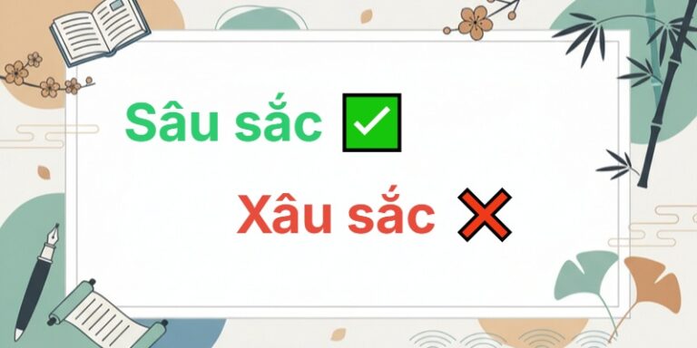 sâu sắc hay xâu sắc