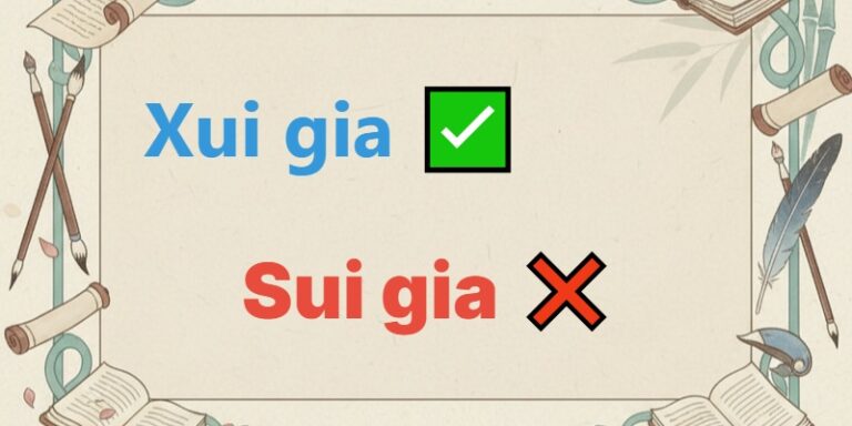 sui gia hay xui gia