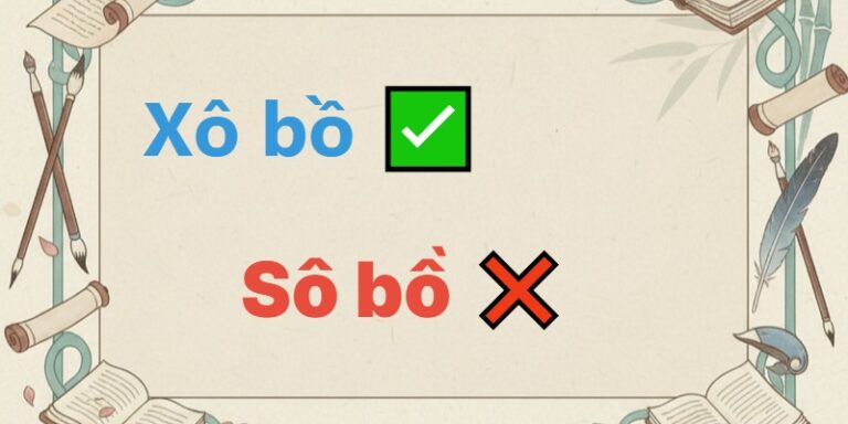 xô bồ hay sô bồ