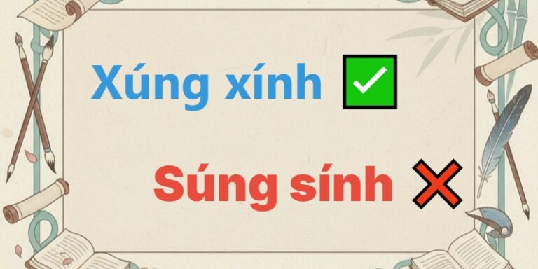 xúng xính hay súng sính